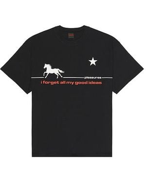 Pleasures Forget T-Shirt - Black