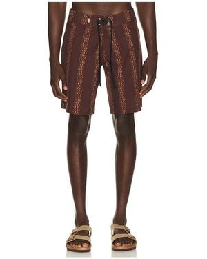 Rhythm Badeshorts Na - Braun