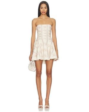 V. Chapman Ellerie Mini Dress - White