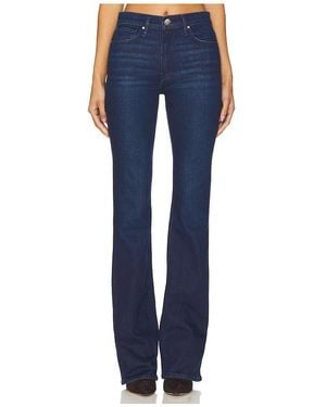 Hudson Jeans Hose Mit Hohem Bund Und Ausgestelltem Bein Barbara - Blau