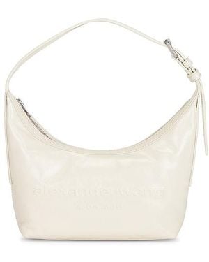 Alexander Wang Punch Small Hobo Bag - White