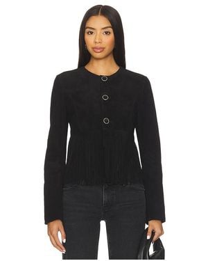 FRAME The Saddle Jacket - Black