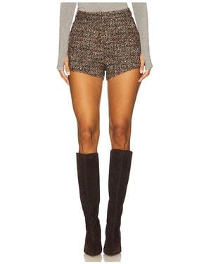 Line & Dot Clyde Short - Grey