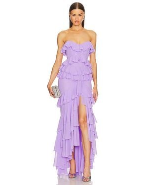 Michael Costello X Revolve Oleksandra Gown - Purple