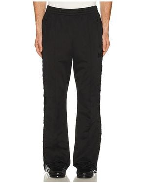Needles Fringe Track Pant Tricot Jersey - Black
