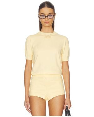 Milkwhite Short Sleeve Jumper - Natural