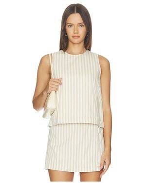 Madewell Button Back Shell Top - White