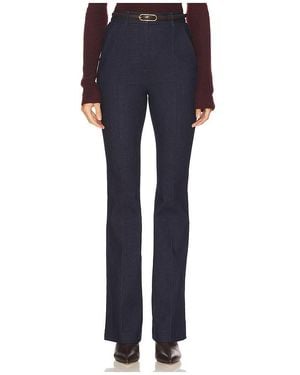 Veronica Beard Gracie Pant With Belt - Blue