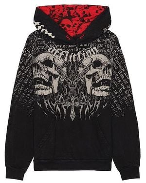 Affliction Decimation Hoodie - Black