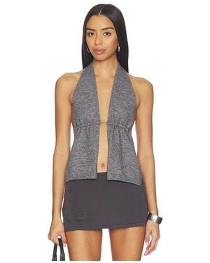 superdown Ayah Halter Top - Blue