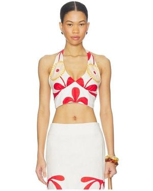 Cala De La Cruz Olivia Top - White