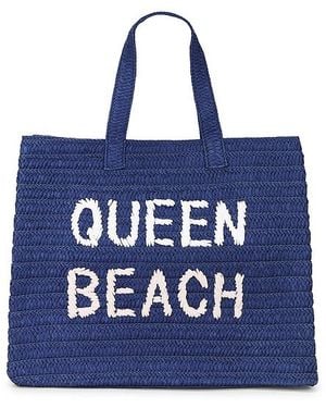 BTB Los Angeles Queen Beach Tote - Blue
