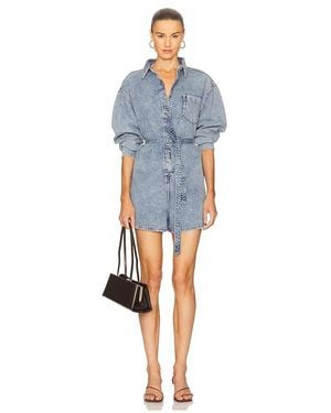 GOOD AMERICAN Denim Romper - Blue