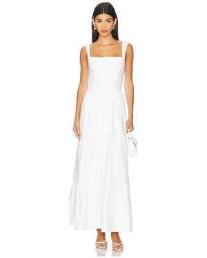 MORE TO COME Maeve Maxi Dress - White