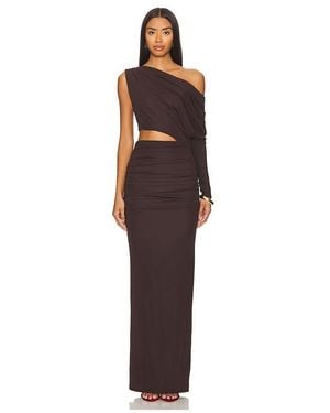 Nbd Yahaira Maxi Dress - Brown
