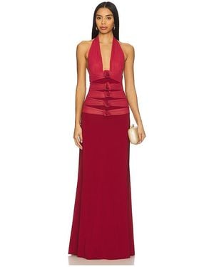 Maygel Coronel Kleid Villadiego - Rot