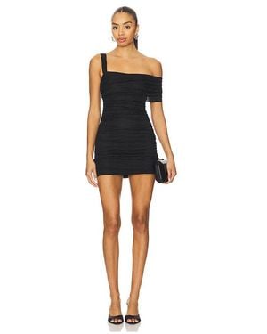 AFRM Otto Fine Lace Dress - Black
