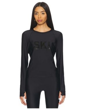 Perfect Moment Ski Crew Baselayer Top - Black