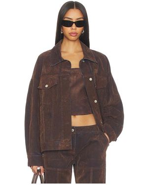 BY.DYLN Azalea Jacket - Brown