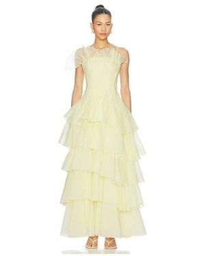 Aje. Sonnet Gown - White
