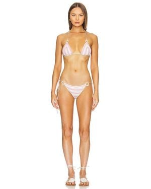 MY BEACHY SIDE X Revolve Crochet Bikini Set - Multicolor