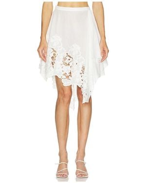 Ronny Kobo Ashley Skirt - White