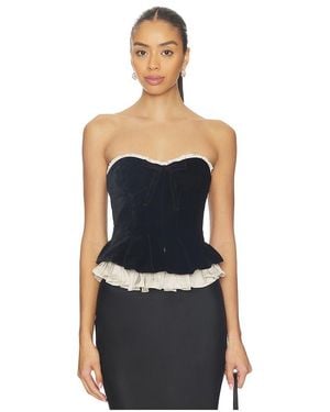 LPA Lauretta Corset Top - Black