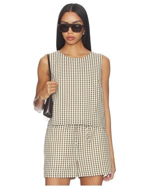 Sanctuary Better Days Gingham Shell - Multicolour