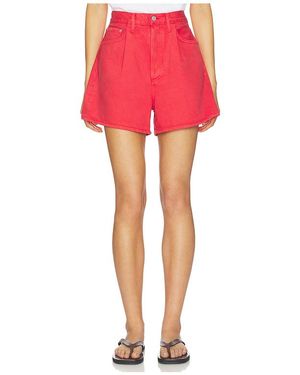 Agolde Shorts Rhoda - Rot