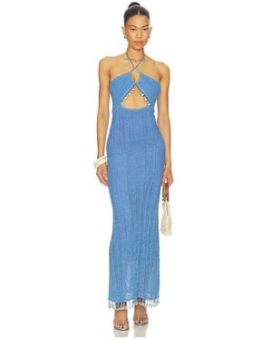 CAPITTANA Daria Dress - Blue
