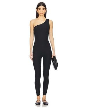 Beyond Yoga Mono Con Un Solo Hombro Spacedye Upswing En Color Negro Talla En
