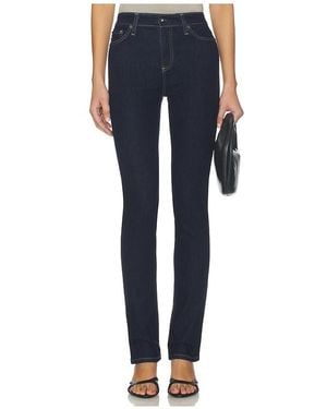 AG Jeans Mari Slim Straight Extended Jeans - Blue