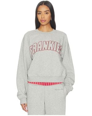 Frankie's Bikinis Pullover & Sweatshirts Travel Day Crewneck - Weiß