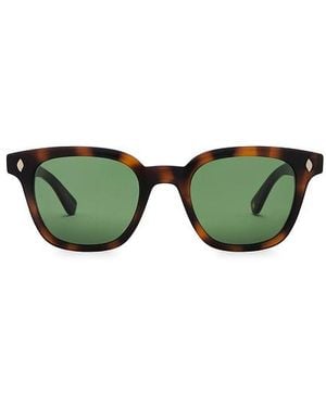 Garrett Leight Sonnenbrille - Grün