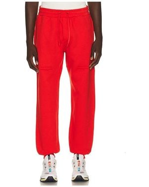 White/space Travel Trousers - Red