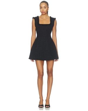LoveShackFancy Latasha Dress - Black