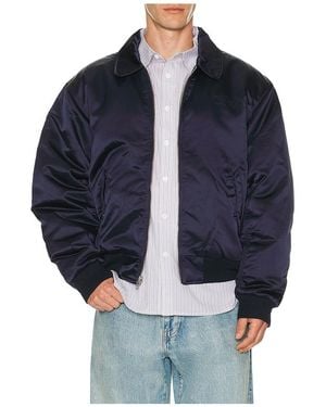 Huf Clothiers Reversible Flight Jacket - Blue