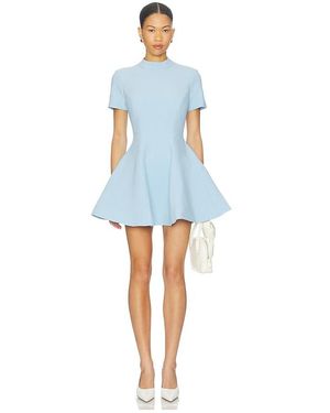 Bardot Zephyra Collar Mini Dress - Blue