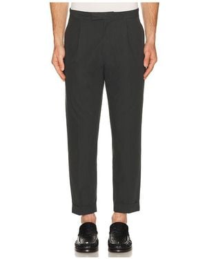Beams Plus 1 Pleat Travel Trousers - Black