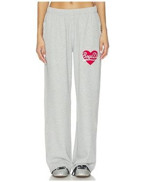 Boys Lie Signature Thermal Alex Joggers - White