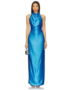 Amanda Uprichard Marcine Maxi Dress - Blue