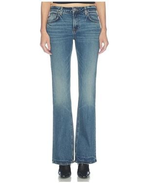 GRLFRND Melanie Low Rise Boot Cut - Blue