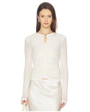 Astr Yasmine Top - White
