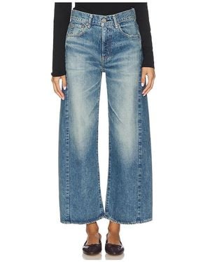 Moussy Bayard Side Line Cocoon Jeans - Blue