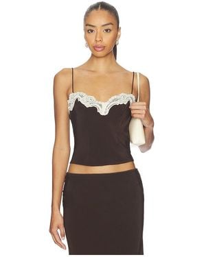 With Jean Tilly Top - Black