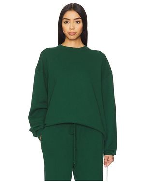 DONNI. X Revolve Eco Fleece Crewneck Sweatshirt - Green