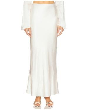 LOBA Isabelle Maxi Skirt - White