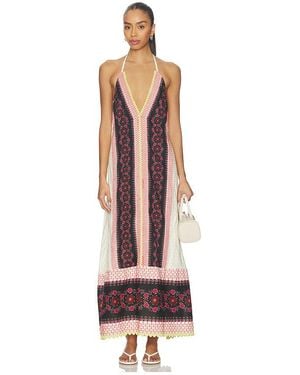 Free People Maxivestido Cubana En Color Ivory Talla (También En Xs, S, M, Xl) - Blanco