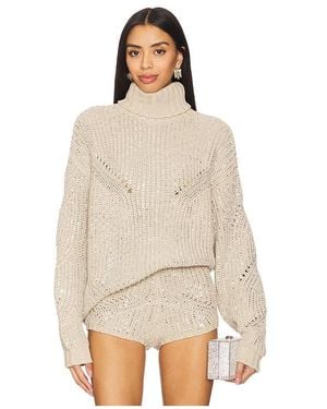 retroféte Camden Embellished Jumper - Natural