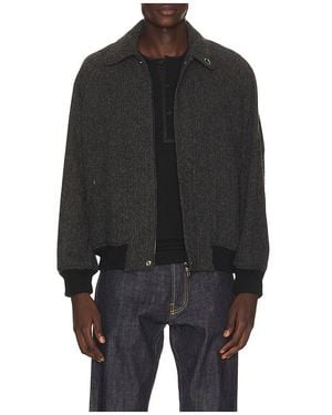 President's Neil Tweed Wool Jacket - Black